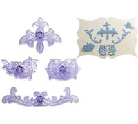 JEM Cortadores de Filigranas y Flores, Set de 4 Piezas