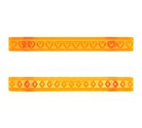 JEM Cortadores de Regla de Corazón y Diamante, Set de 2 Piezas