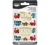 JEM Pop It - Molde Tren, Juego de 2 - Tamaño Grande y Pequeño