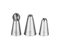Jem Set de Boquillas - Cupcakes Medianas, Pack de 3