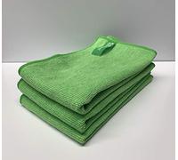 Jemako - Juego de 3 toallas profesionales (35 x 40 cm), color verde