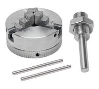 Jemcgrl Biela para Mandril de Torno de 3 Mordazas, Biela de AleacióN de Zinc para Taladro EléCtrico