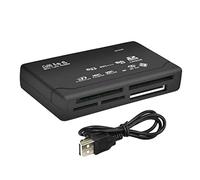 Jemcgrl Lector de Tarjetas USB2.0 Lector de Tarjetas de Memoria Transmisión de Datos Soporte Lector de Tarjetas en TF SD Mini SD MS XD Negro