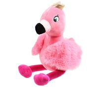 Jemini 023746 FLAMANT Rose Peluche +/-24cm Avec hochet, Color