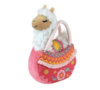 Jemini 023783 Lola LE Lama Peluche +/-24 cm en Bolsa, Blanco