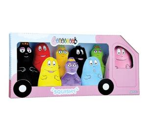 Jemini 024390 Barbapapa - Estuche de 9 Peluches, +/-15 cm, Multicolor