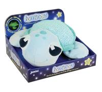 Jemini 040757 MA - Carapace de Peluche con Tortuga Luminosa Natural, Funciona sin Pilas +/-25 cm, Color Azul
