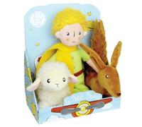 JEMINI - Estuche de 3 Peluches con el Principito +/- 25 CMN y Sus Amigos El Oveja y el Zorro 024431