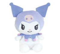 Jemini | Peluche Kuromi 13 cm | Doudou bebé Lavable | Licencia Oficial Sanrio | Juguete de Despertar Kawaii Desde el Nacimiento | Idea de Regalo para niños cumpleaños Navidad | 024635