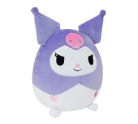Jemini | Peluche Kuromi 27 cm | Cojín suave y esponjoso | Doudou bebé lavable | Licencia oficial Sanrio | Juguete de Despertar Kawaii desde el nacimiento | Idea de regalo para niños cumpleaños Navidad