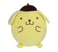 Jemini - Peluche Pompompurin de 27 cm | Cojín suave y esponjoso | Doudou bebé lavable | Licencia oficial Sanrio | Juguete de Despertar Kawaii desde el nacimiento | Idea de regalo para niños cumpleaños