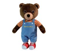 Jemini Petit Ours Brun de peluche 22cm con salopette