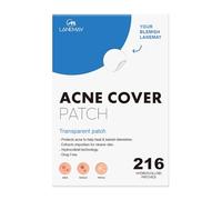 Jemora 216 parches para cubrir el acné, pegatinas invisibles para eliminar el acné, herramienta para eliminar espinillas, cuidado de la piel facial para uso diurno y nocturno