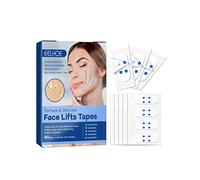 Jemora, 40 Uds., cinta Invisible para la cara en V, cinta adhesiva reafirmante para Lifting facial, parche de Lifting duradero resistente al agua elástico suave respetuoso con la piel