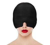 Jemora Gel Ice Pack Headgea Enfriamiento Migraña Envoltura para la cabeza fría y caliente Hielo y mascarilla caliente