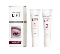 Jemora Kit para permanente de pestañas y cejas, Kit de levantamiento de cejas y pestañas de larga duración, rizador y peinado de pestañas y cejas para salones de belleza, uso doméstico