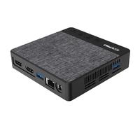 Jemora Mini PC Windows 11 Mini computadora de Escritorio con procesador Intel Gemini Lake N4000 6G LPDDR4 64G EMMC Soporte Pantalla Dual Resolución 4K Wifi BT para Negocios Hogar Oficina Familia