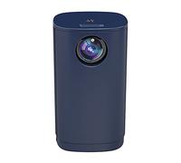 Jemora Mini proyector 1080P Proyectores de películas portátiles inalámbricos 20000hrs Soporte de vida útil de la lámpara Pantalla de 100 pulgadas Misma técnica de pantalla Altavoz incorporado y disipa