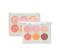 Jemora -paleta de rubor de 6 colores, acabado mate, rubor en polvo, paleta de Maquillaje facial, polvo de contorno, sombra de ojos, cosméticos, productos de maquillaje