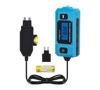 Jemora Probador de Corriente para automóvil con Pantalla LCD retroiluminada, indicador de Coche con luz LED para detección de Corriente