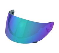 Jemora Reemplazo de Visera de Casco para LS2 FF352/384/351/369/802, Casco de Cara Completa, Lente de Casco de protección contra el Viento para Motocicleta