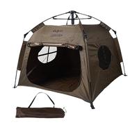 Jemora Tienda portátil para Mascotas, Parque Infantil Plegable para Perros y gatos en Interiores/Exteriores, Tienda Impermeable Totalmente automática para Mascotas con Bolsa de Transporte