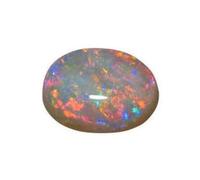 JEMSPRIME 12.00 Ratti Opal Stone Certified Natural Fire Oval Shape AAA+ Super Quality Astrological Australian Opal Loose Gemstone for Men and Women's, Free, Loose Gemstone, Opal Free, Loose, Free,
