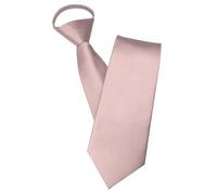 JEMYGINS Corbata con cremallera para hombre, aspecto elegante en cuestión de segundos, Dinero Oro Rosa, M