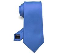 JEMYGINS Corbata Hecha a Mano para Hombre - Trabajo.Fiesta.Día del Padre Azul claro