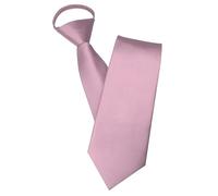 JEMYGINS Corbata para Hombre con Cremallera Aspecto Elegante en Segundos Oro Rosa Oscuro