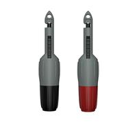 Jenalinng Clip de agujero aislado de 4 mm para detección de voltaje, sonda de punción para mantenimiento de circuitos automotrices, conector hembra de 4 mm