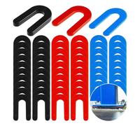 Jenalinng Juego de 60 arandelas niveladoras para instalación de elevadores de coche, arandelas elevadoras de 2 columnas y 4 columnas para montaje en superficie de reparación de automóviles