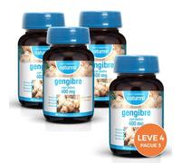 Jengibre 400 mg 60 Comprimidos Naturmil Lleva 4 Paga 3