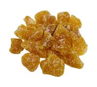 Jengibre Confitado Con Azúcar 25g - 1,95Kg - Snack Dulce y Picante (1950 grammos)