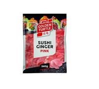 Jengibre Encurtido Rosa Gari 240 g para Sushi Acompañamiento Japonés Sabor Dulce-Ácido y Fresco