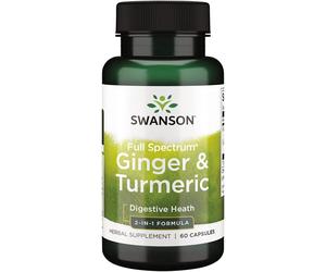 Jengibre y cúrcuma - 60 cápsulas