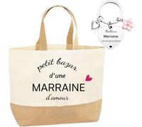jenich Cadeau Marraine Sac Marraine