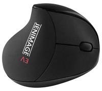 Jenimage Ergonomic Wireless Mouse Vertical Mouse Wireless in Black Ergo Mous
