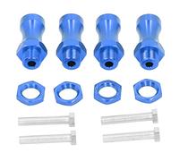 Jenivaint Adaptador de Conversión Hexagonal de Rueda RC Aleación de Aluminio Buje de Extensión de Rueda de 12 Mm a 17 Mm Ensanchador de 30 de 38 para 1 10 Actualizaciones de Camiones RC Todoterreno