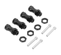 Jenivaint Adaptador de Conversión Hexagonal de Rueda RC Aleación de Aluminio Buje de Extensión de Rueda de 12 Mm a 17 Mm Ensanchador de 30 de 38 para 1 10 Actualizaciones de Camiones RC Todoterreno
