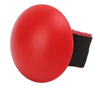 Jenivaint Agitador de Dedo de Tambor Africano, Instrumento de Percusión de Ritmo de Plástico y Esponja con Sonido Fuerte y Nítido, para Interpretación Musical Diversión (rojo)