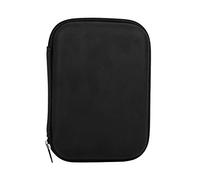 Jenivaint Bolsa de Almacenamiento Eva Digital para Cables USB, Estuche a | Carcasa Eva con Revestimiento de Cuero Pu, Resistente Al Agua y Al Polvo, Sostiene Auriculares y Unidad Flash para Viajes,