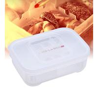 Jenivaint Caja Incubadora de Huevos de Reptiles, Nacedora de Plástico Transparente con Bandeja Suspendida, Caja de Cría de 16,5 X 11 X 5,2 Cm para Lagartos, Serpientes, Criadores de Geckos