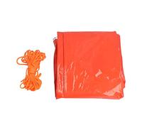 Jenivaint Carpa de Emergencia con Película Aluminizada de PE, Refugio de Supervivencia Ligero, 240 X 152 Cm, Aislamiento Térmico a Prueba de Viento para Acampar y Hacer Senderismo