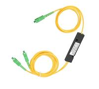 Jenivaint Divisor óptico, Divisor de Fibra Monomodo con Baja Pérdida y Distribución Uniforme de Señal para de Comunicación de Fibra óptica FTTH CATV