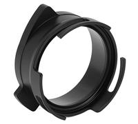 Jenivaint Embudo Dosificador de Portafiltro de café de 54 Mm, Embudo Giratorio de Aleación de Aluminio para Accesorios de Máquina de con Compatibilidad Express Pro Touch Bambino Plus (BLACK)