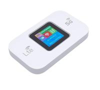 Jenivaint Enrutador de Punto de Acceso Móvil 5G, WiFi Portátil de Alta Velocidad de 300 Mbps, con Cifrado WPA2 para hasta 10 Dispositivos, Uso en Viajes Al Aire Libre en Europa As