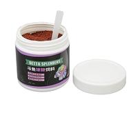 Jenivaint Gránulos de Alimento para Peces Betta, Harina de Pescado, Fórmula de Harina de Camarones, Alimento Completo para Peces, Apoya la Fuerza del Color y la Alimentación Diaria, para el Cuidado