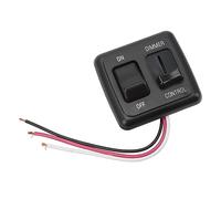 Jenivaint Interruptor de Atenuación de 12 V, Atenuador de Luz LED de 3 Cables ABS 10 A con Función de Memoria Control Suave para Luces Incandescentes Halógenas para Vehículos Recreativos, Camiones,