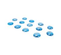 Jenivaint Juego de Piedras de Runa Talladas, 13 Piezas de Piedras de Runa de Cristal Grabadas con Patrón Dorado, Fichas de Palabras Edificantes para Meditación, Yoga, Decoración del Hogar y Práctica